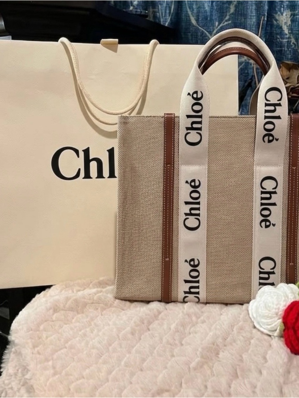 nwt Large Canvas Tote